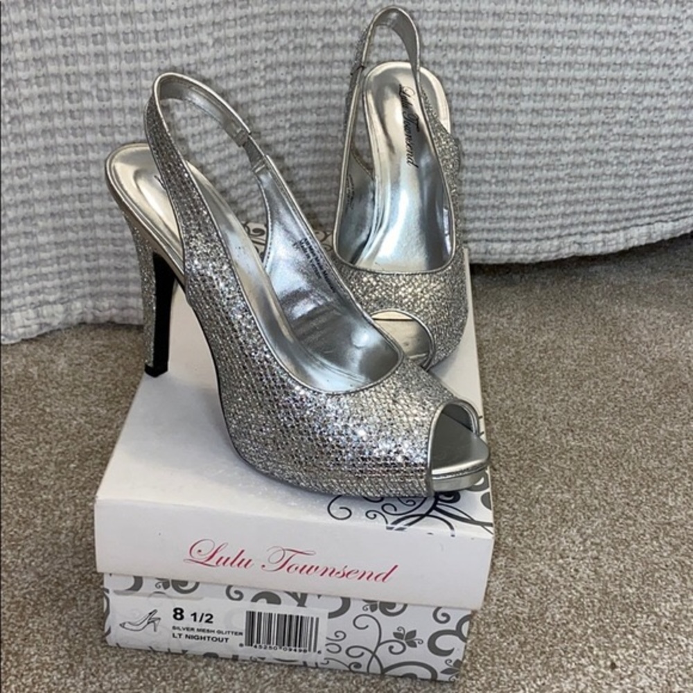 Glitter heels